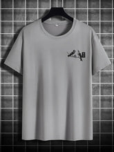 Retro Loose-fit Short-sleeve Printed T-shirt