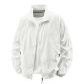 Mens Lightweight Casual Large-size Sun-protective Jacket