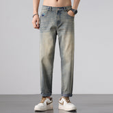 Spring New Mens Stretch Slim-Fit Denim Jeans