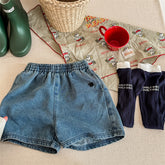 Girls Summer Denim Jeans Boys Shorts