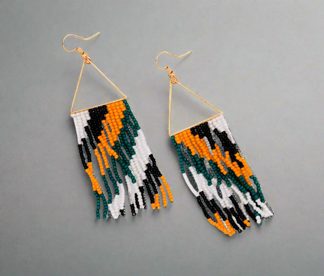 Hanging earrings
