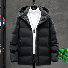 Plus-size Down Puffer Jacket With Extra Padding For Maximum Warmth