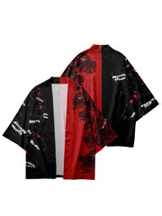Cloak Kimono And Daoist Robe Cardigan With Three Quarter Length Sleeves