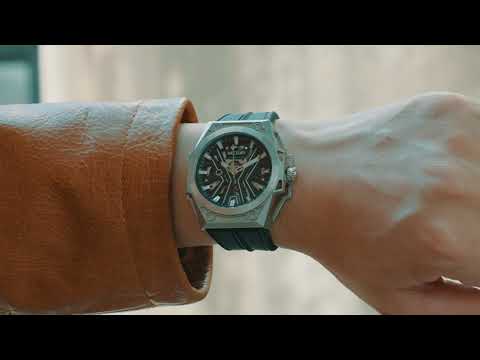 MEGIR Fashion Fully Automatic Mechanical Men's Watch Stainless Steel Case Sports Military Wristwatch Waterproof Watches Clock