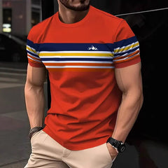 Mens Summer Tops In European And American Fashion Trends