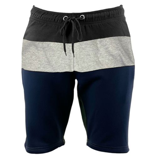 Mens Slim Fit Contrast Fleece Shorts - S010