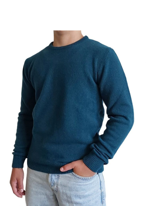 Maglia Uomo Girocollo Cashmere Rigenerato