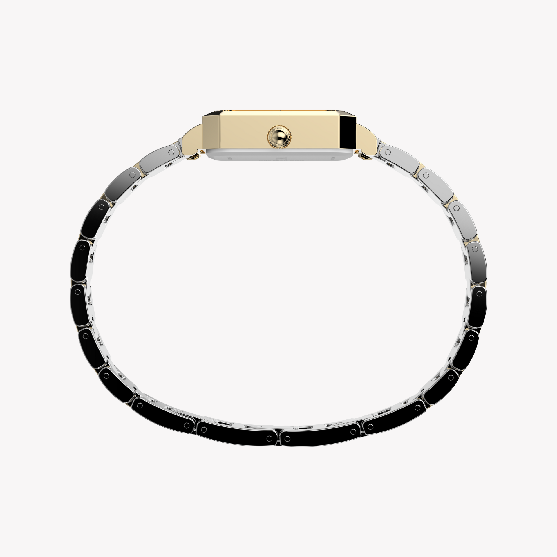 Timex Women's Silver/Gold Alloy Watch | Tw2y01300