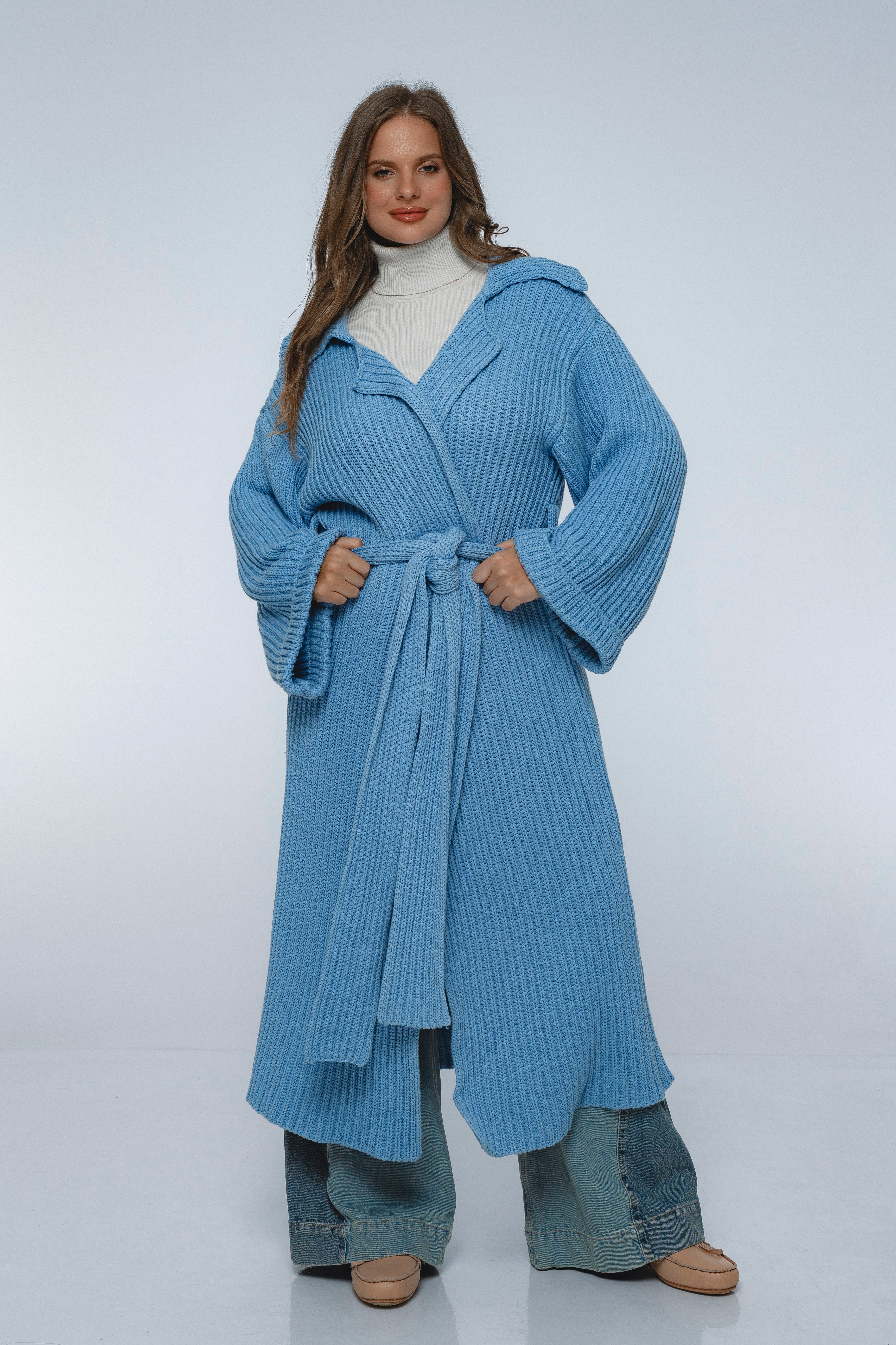 Warm Night Long Knitted Coat