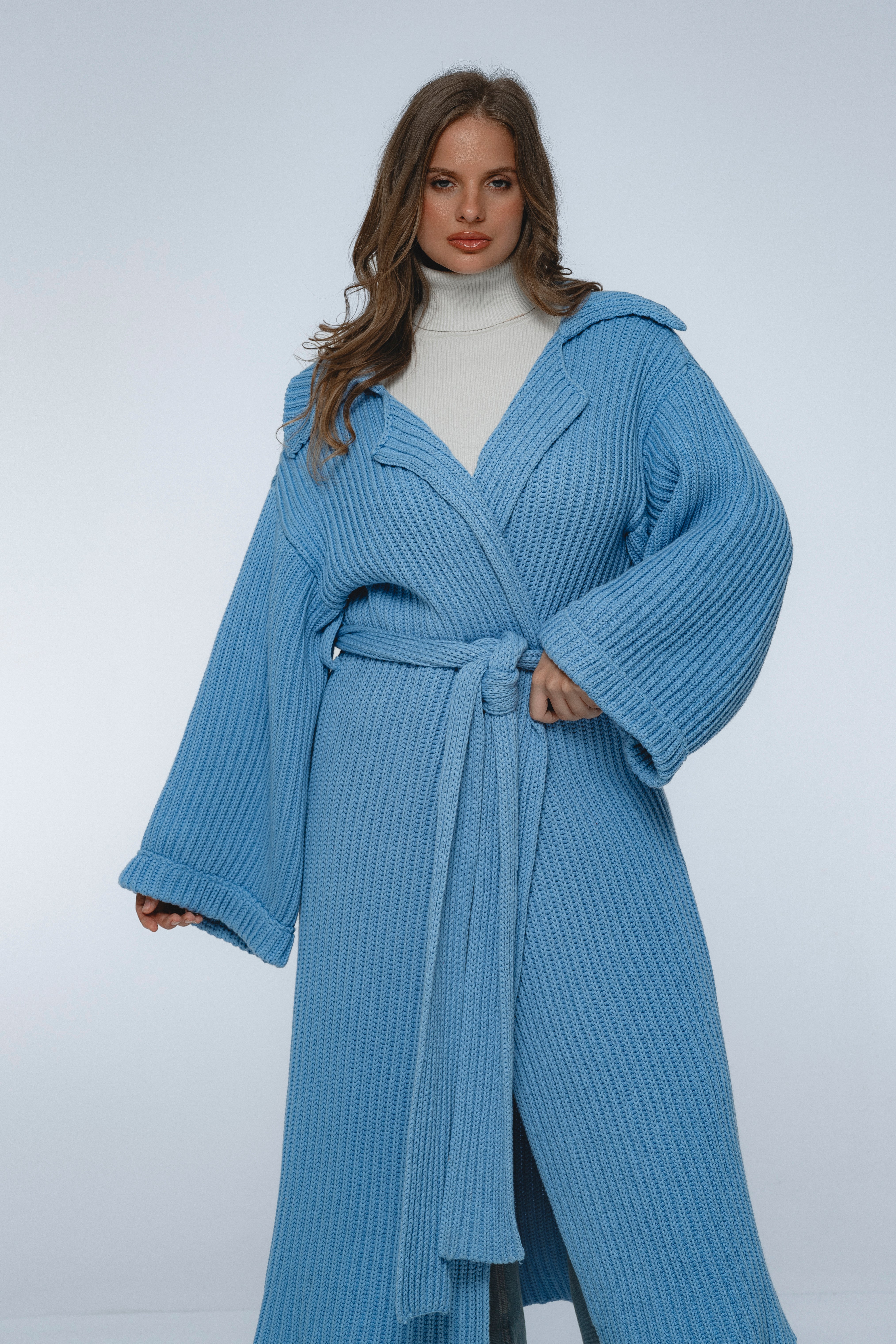 Warm Night Long Knitted Coat