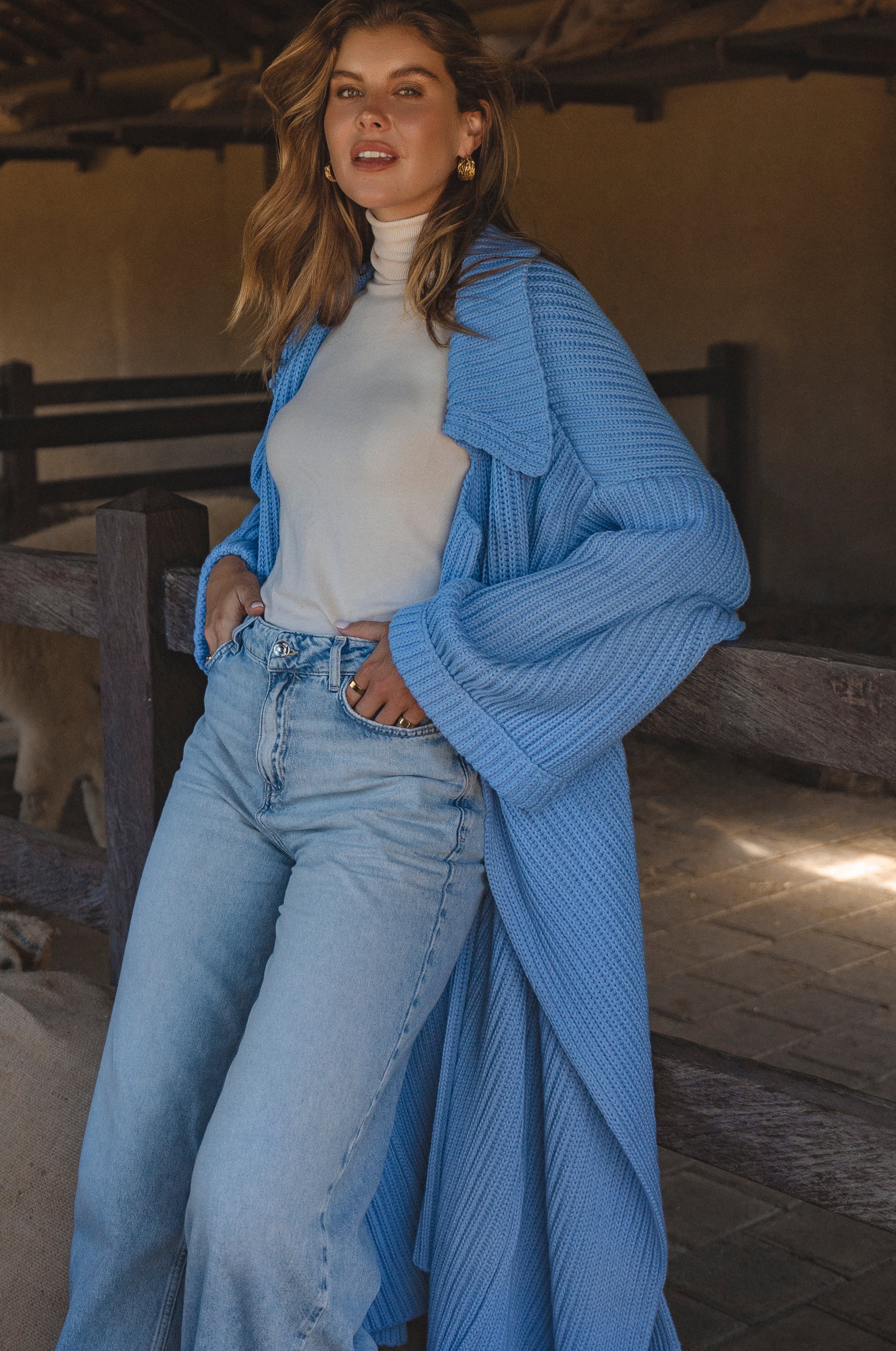 Warm Night Long Knitted Coat