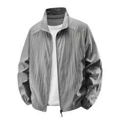 Mens Lightweight Casual Large-size Sun-protective Jacket