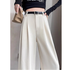 2025 SpringSummer High-End Flowy Suit Pants