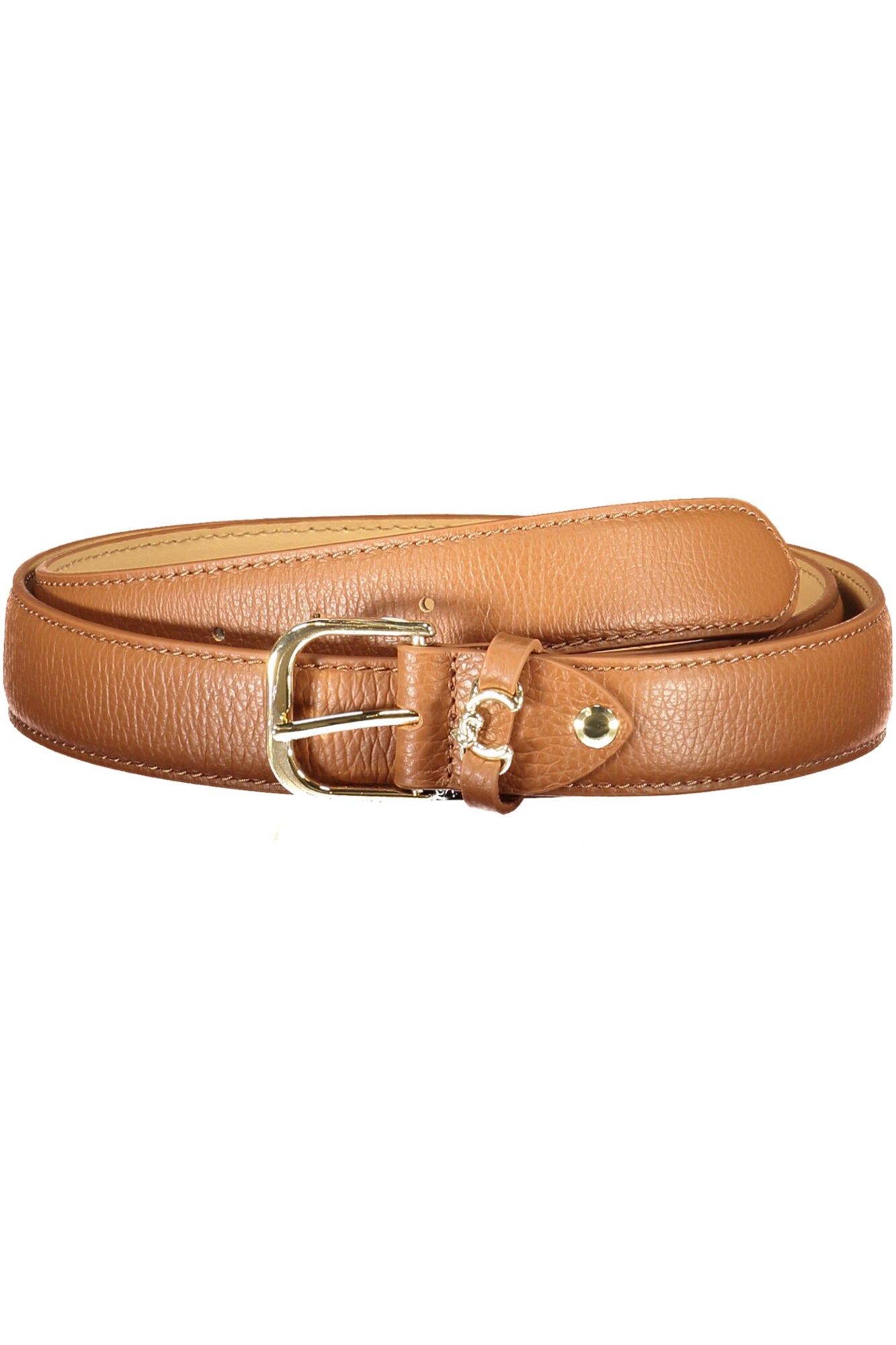 COCCINELLE WOMEN'S LEATHER BELT BROWN