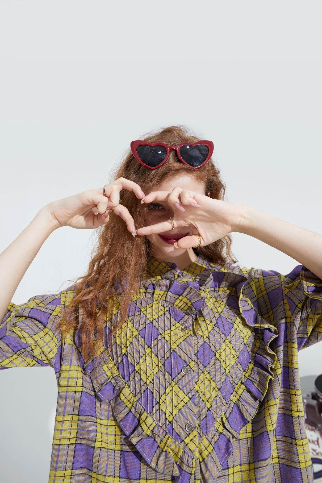 Colorblock Plaid Casual Ruffle Dress Women,Autumn Vintage,High Waist Holiday Party Dresses