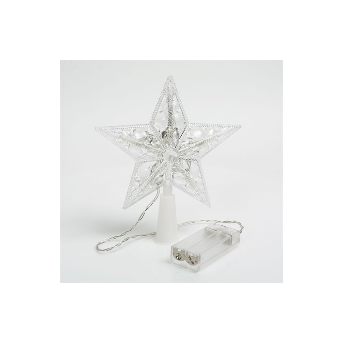 Family Christmas LED csillag csúcsdísz (58034)