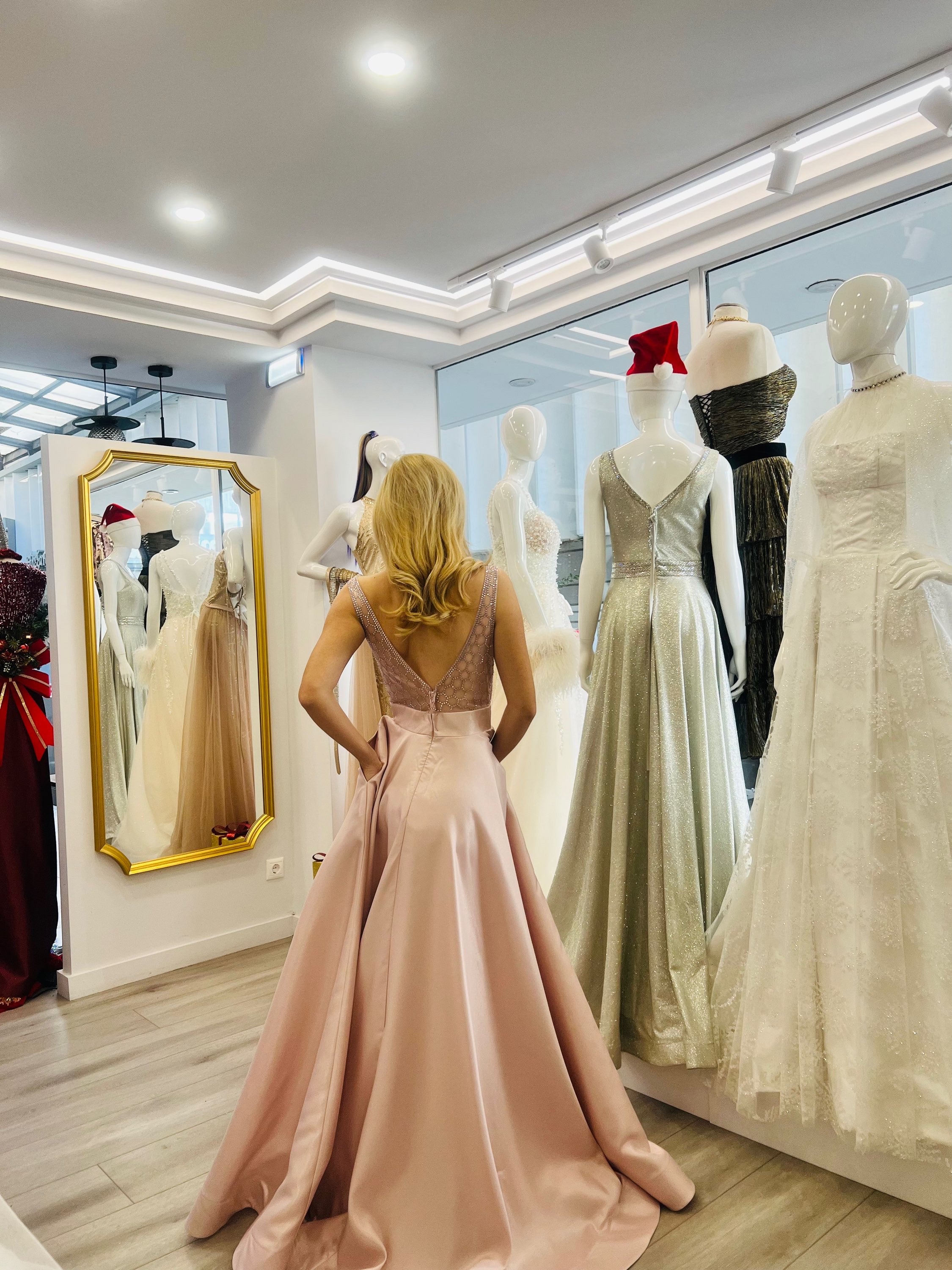 Seren Soft Pink Maxi Dress Evening Dresses