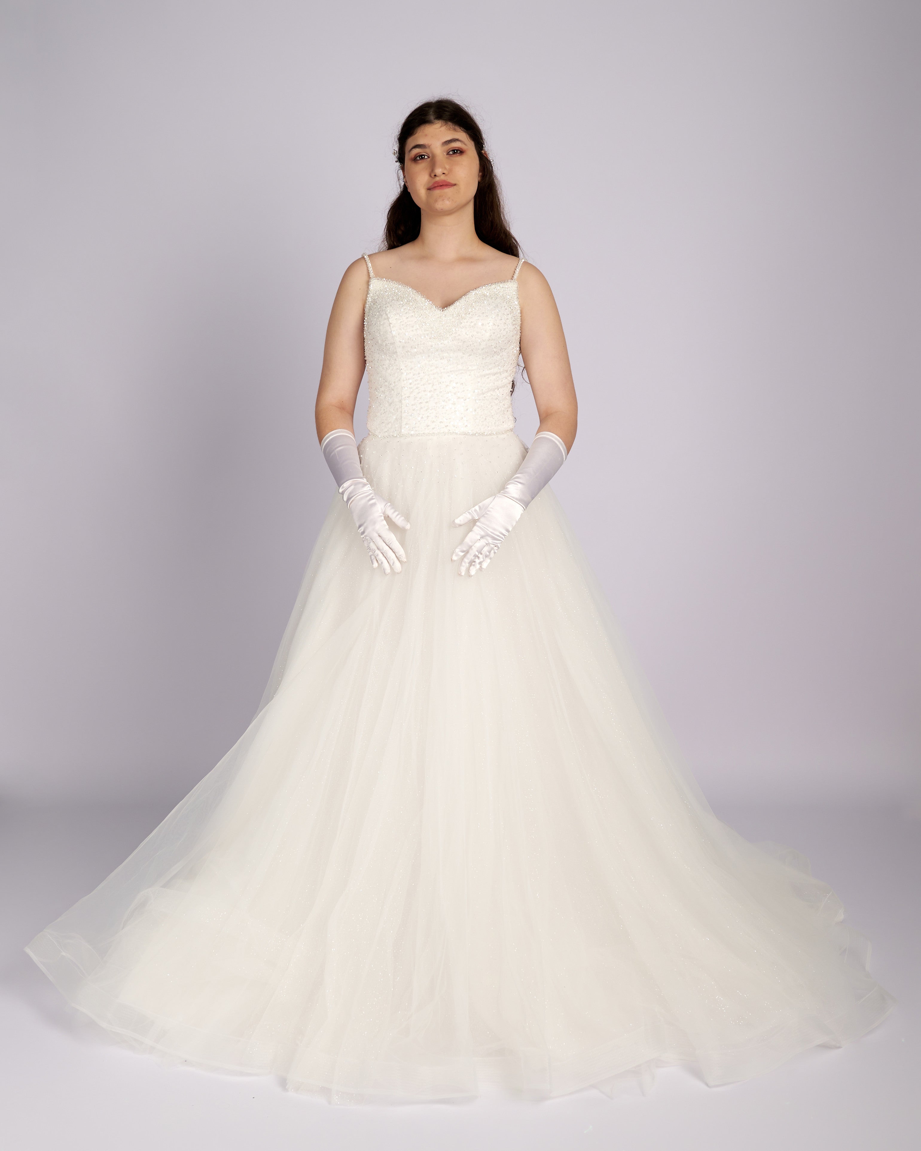 Celestine Crystal Beaded Bridal Gown Wedding Dresses