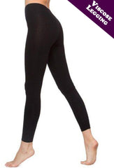 Active Star Women Black Viscose Ladies Leggings